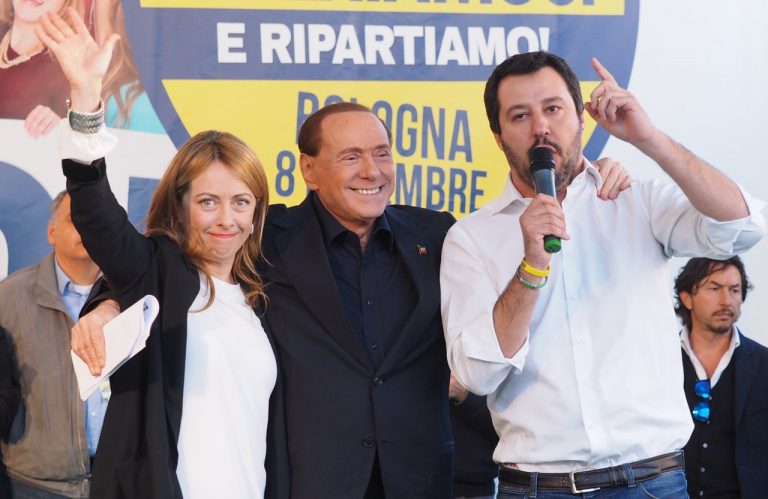 Berlusconi,Salvini , Meloni, via la legge Fornero, meno tasse e più sicurezza per tutti