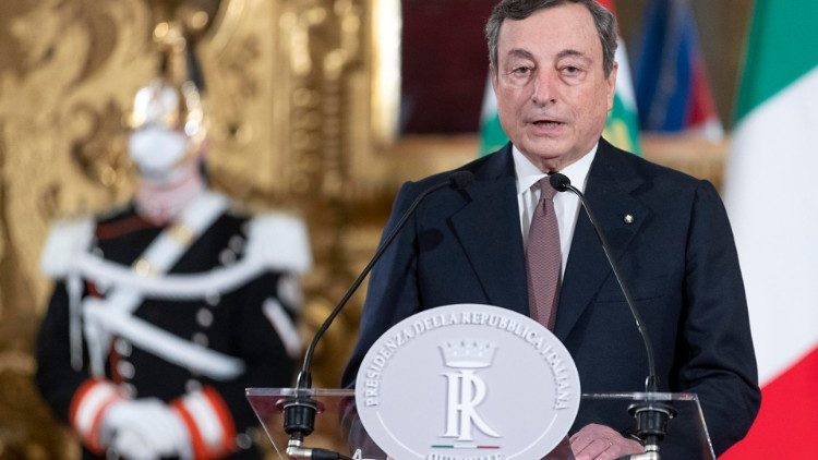 Pnrr, Mario Draghi:” aiuti economici e assistenza adeguata”
